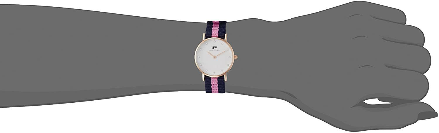 Shop Authentic Daniel Wellington Classy Winchester White Dial Two Tone NATO Strap Watch For Women - DW00100065 - Luxxuri
