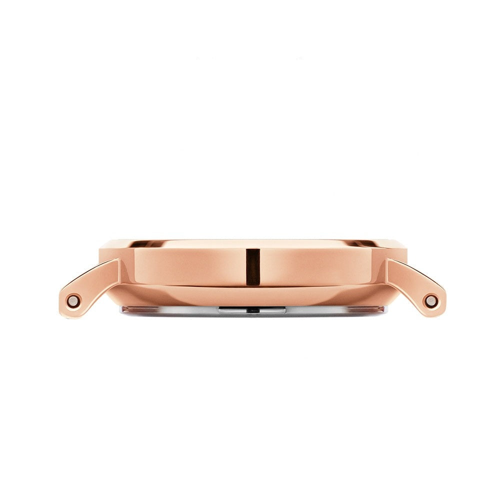 Shop Authentic Daniel Wellington Petite Rouge Pink Dial Pink Leather Strap Watch For Women - DW00100511 - Luxxuri