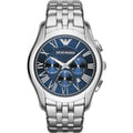 Shop Authentic Emporio Armani Classic Navy Blue Dial Stainless Steel Watch For Men - AR1787 - Luxxuri