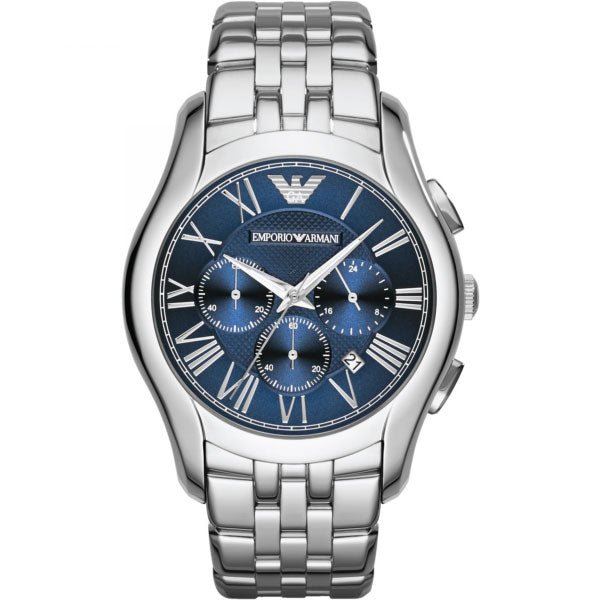 Shop Authentic Emporio Armani Classic Navy Blue Dial Stainless Steel Watch For Men - AR1787 - Luxxuri
