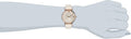 Shop Authentic Emporio Armani Gianni T Bar Light Brown Dial White Leather Strap Watch For Women - AR1769 - Luxxuri