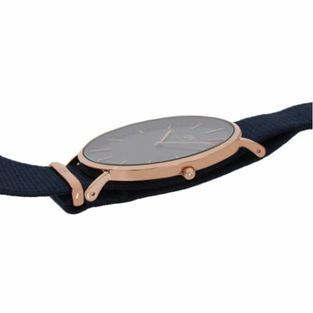 Shop Authentic Daniel Wellington Classic Bayswater Black Dial Black NATO Strap Watch For Men - DW00100277 - Luxxuri