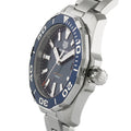 Shop Authentic Tag Heuer Aquaracer Blue Dial Quartz Silver Steel Strap Watch for Men - WAY111C.BA0928 - Luxxuri