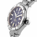 Shop Authentic Tag Heuer Aquaracer Calibre 5 Automatic Blue Dial Silver Steel Strap Watch for Men - WAY2012.BA0927 - Luxxuri