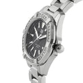 Shop Authentic Tag Heuer Aquaracer Quartz Diamonds Black Dial Silver Steel Strap Watch for Women - WAY131P.BA0748 - Luxxuri