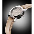 Shop Authentic Burberry The City Beige Dial Beige Leather Strap Watch for Women - BU9207 - Luxxuri