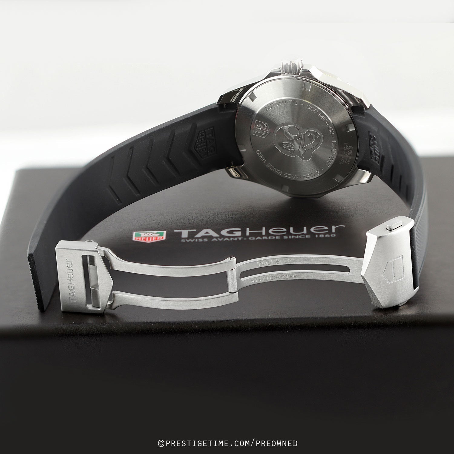 Tag Heuer Aquaracer Black Dial Watch for Men - WAY211A.FT6151