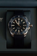 Shop Authentic Tag Heuer Aquaracer Blue Dial Blue Rubber Strap Watch for Men - WAY111C.FT6155 - Luxxuri