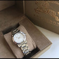 Shop Authentic Burberry The City Silver Dial Silver Steel Strap Watch for Women - BU9233 - Luxxuri