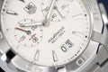 Shop Authentic Tag Heuer Aquaracer Chronograph White Dial Silver Steel Strap Watch for Men - WAY111Y.BA0928 - Luxxuri