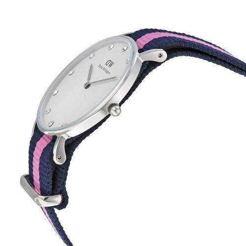 Shop Authentic Daniel Wellington Classy Winchester White Dial Two Tone NATO Strap Watch For Women - DW00100081 - Luxxuri