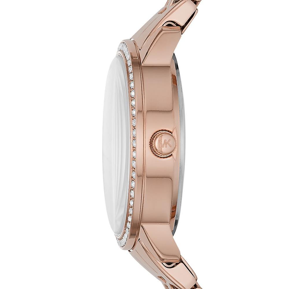 Shop Authentic Michael Kors Argyle Quartz Rose Gold Dial Rose Gold Steel Strap Watch For Women - MK3156 - Luxxuri