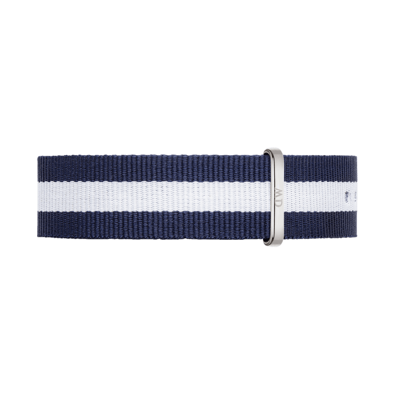Shop Authentic Daniel Wellington Classic Glasgow White Dial Two Tone NATO Strap Unisex Watch - DW00100047 - Luxxuri