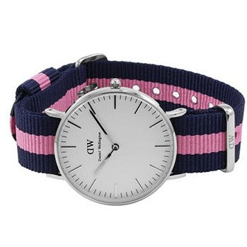 Shop Authentic Daniel Wellington Classic Winchester White Dial Two Tone Nylon Strap Watch For Women - DW00100049 - Luxxuri