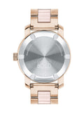 Shop Authentic Movado Bold Rose Gold Dial Two Tone Steel Strap Watch for Women - 3600639 - Luxxuri