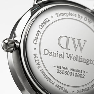 Shop Authentic Daniel Wellington Classy Oxford White Dial Two Tone Nylon Strap Watch For Women - DW00100072 - Luxxuri