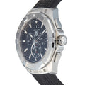 Shop Authentic Tag Heuer Aquaracer Chronograph Black Dial Black Rubber Strap Watch for Men - CAY1110.FT6041 - Luxxuri