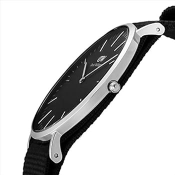 Shop Authentic Daniel Wellington Classic Cornwall Black Dial Black Nylon Strap Watch For Women - DW00100149 - Luxxuri