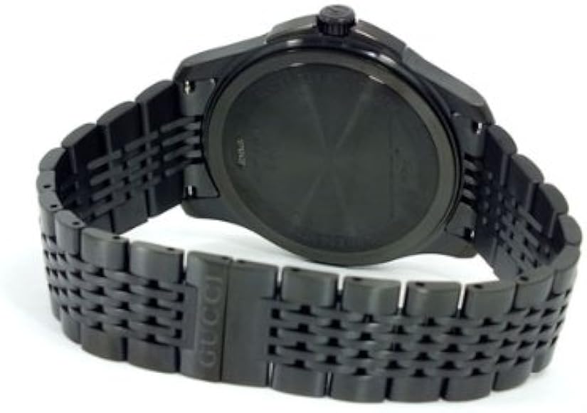 Shop Authentic Gucci G Timeless Black Dial Black Steel Strap Watch For Men - YA126202 - Luxxuri