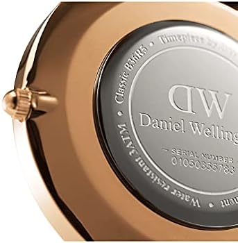 Shop Authentic Daniel Wellington Classic Reading White Dial Black Leather Strap Watch For Women - DW00100041 - Luxxuri
