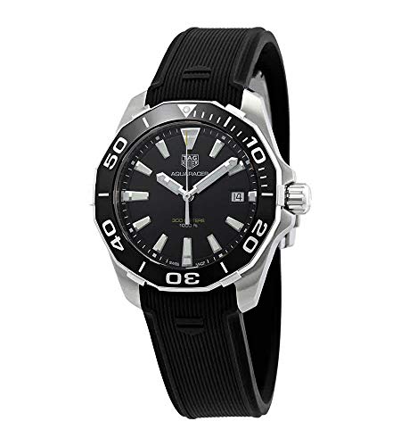 Tag Heuer Aquaracer Black Dial Watch for Men - WAY101A.FT6141