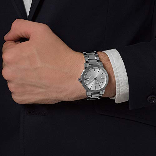 Shop Authentic Burberry The City Silver Dial Silver Steel Strap Watch for Women - BU9000 - Luxxuri