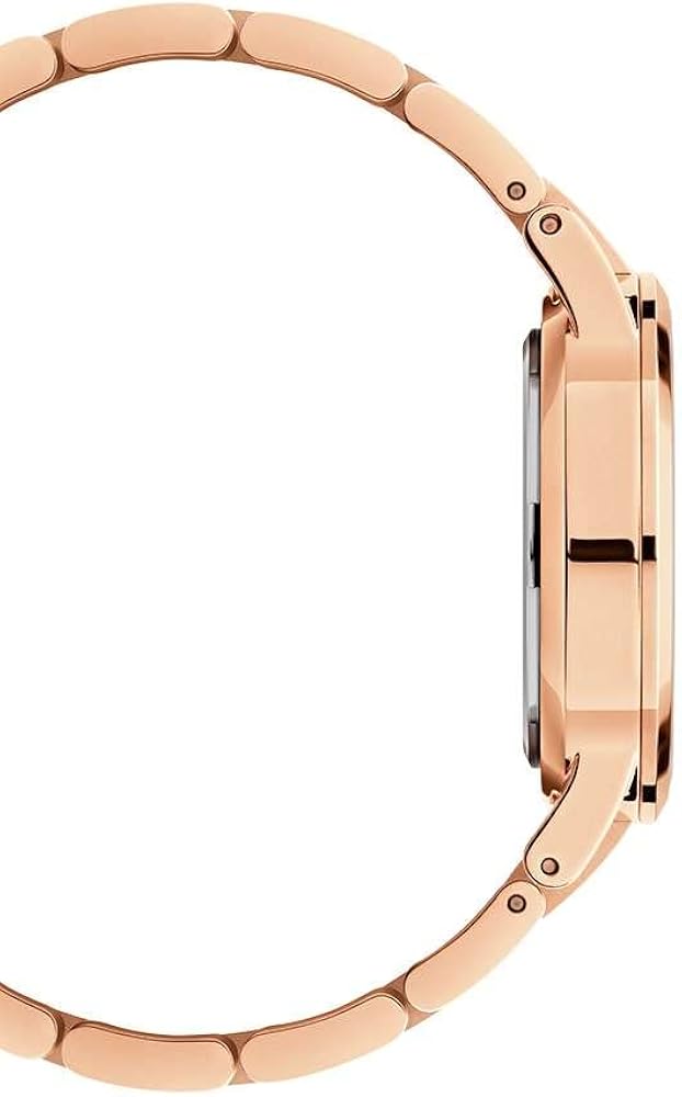 Shop Authentic Daniel Wellington Iconic Link Emerald Green Dial Rose Gold Steel Strap Watch For Women - DW00100421 - Luxxuri