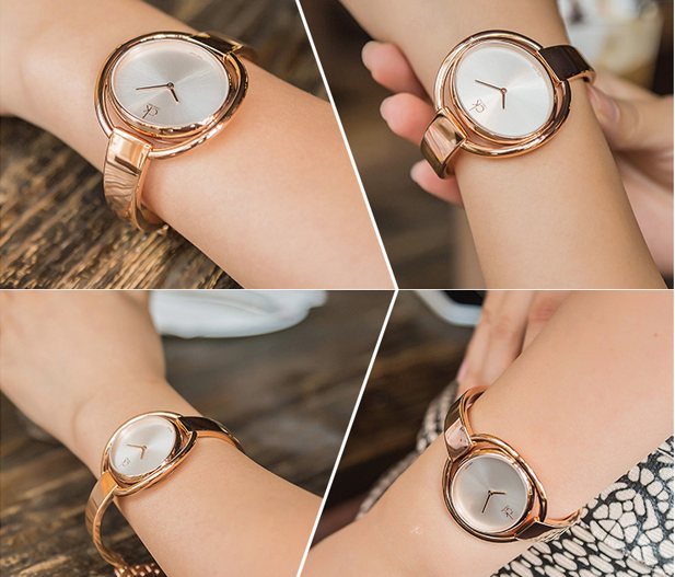 Shop Authentic Calvin Klein Impetuos Silver Dial Rose Gold Steel Strap Watch for Women - K4F2N616 - Luxxuri
