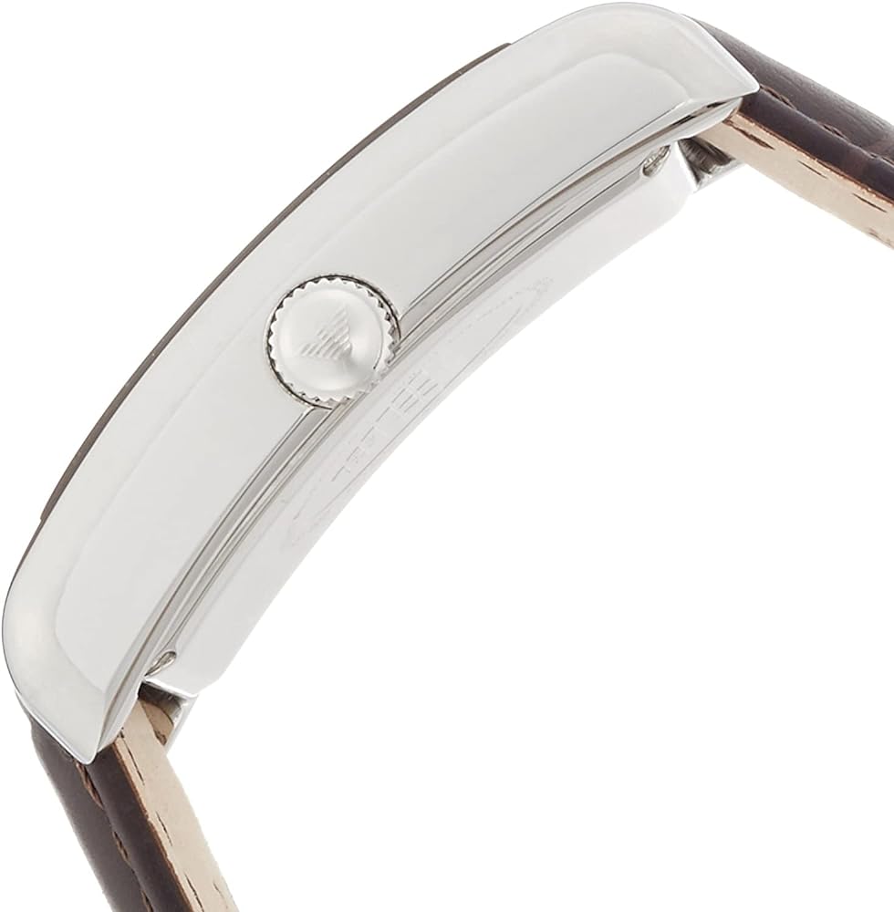 Shop Authentic Emporio Armani Classic Brown Dial Brown Leather Strap Watch For Men - AR1605 - Luxxuri