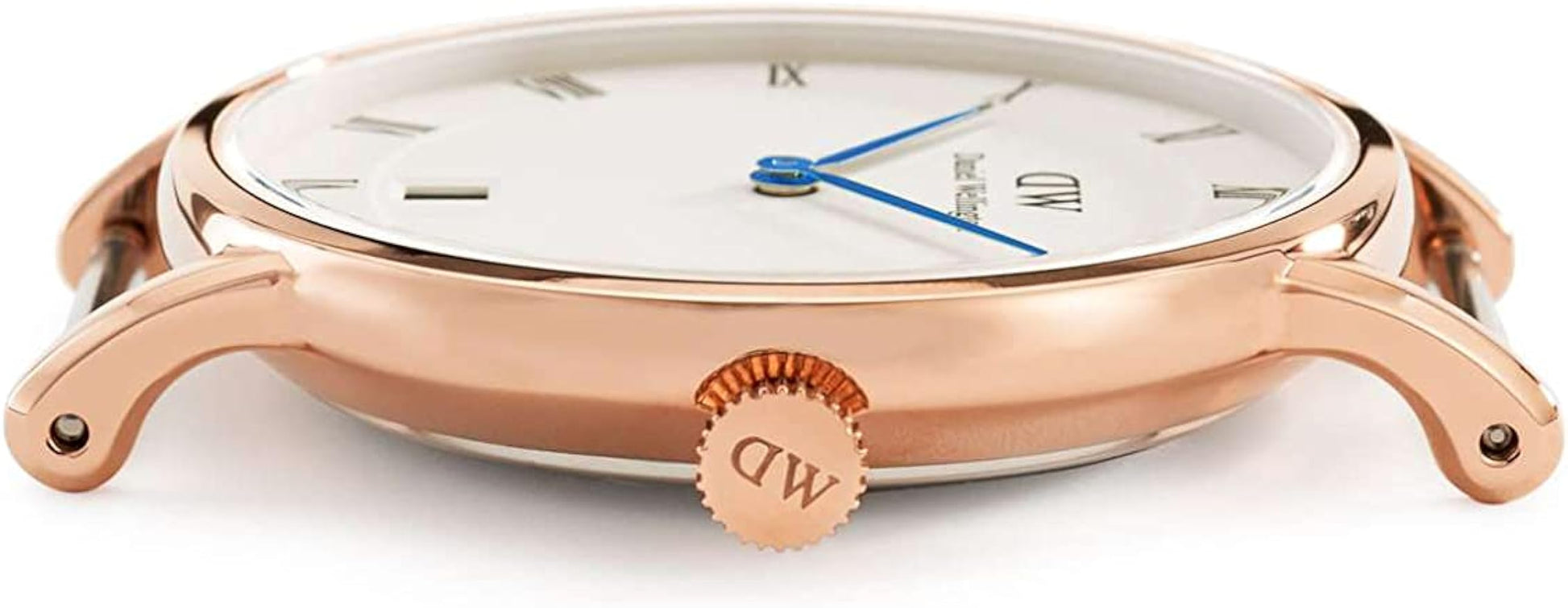 Shop Authentic Daniel Wellington Dapper St Mawes White Dial Brown Leather Strap Watch For Women - DW00100091 - Luxxuri