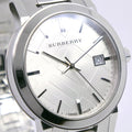 Shop Authentic Burberry The City Silver Dial Silver Steel Strap Watch for Women - BU9000 - Luxxuri