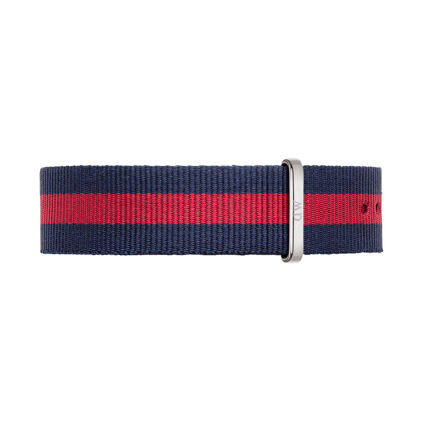 Shop Authentic Daniel Wellington Classic Oxford White Dial Two Tone Nylon Strap Watch For Men - DW00100015 - Luxxuri
