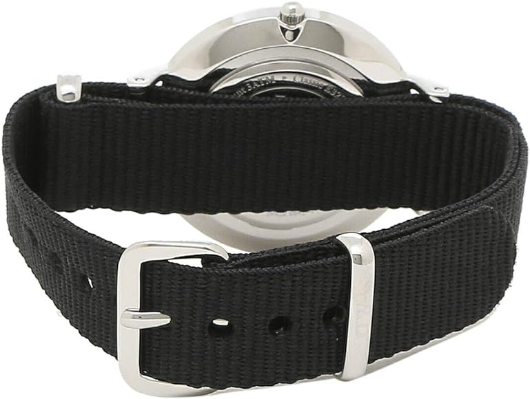 Shop Authentic Daniel Wellington Classic Petite Cornwall Black Dial Black NATO Strap Watch For Women - DW00100216 - Luxxuri