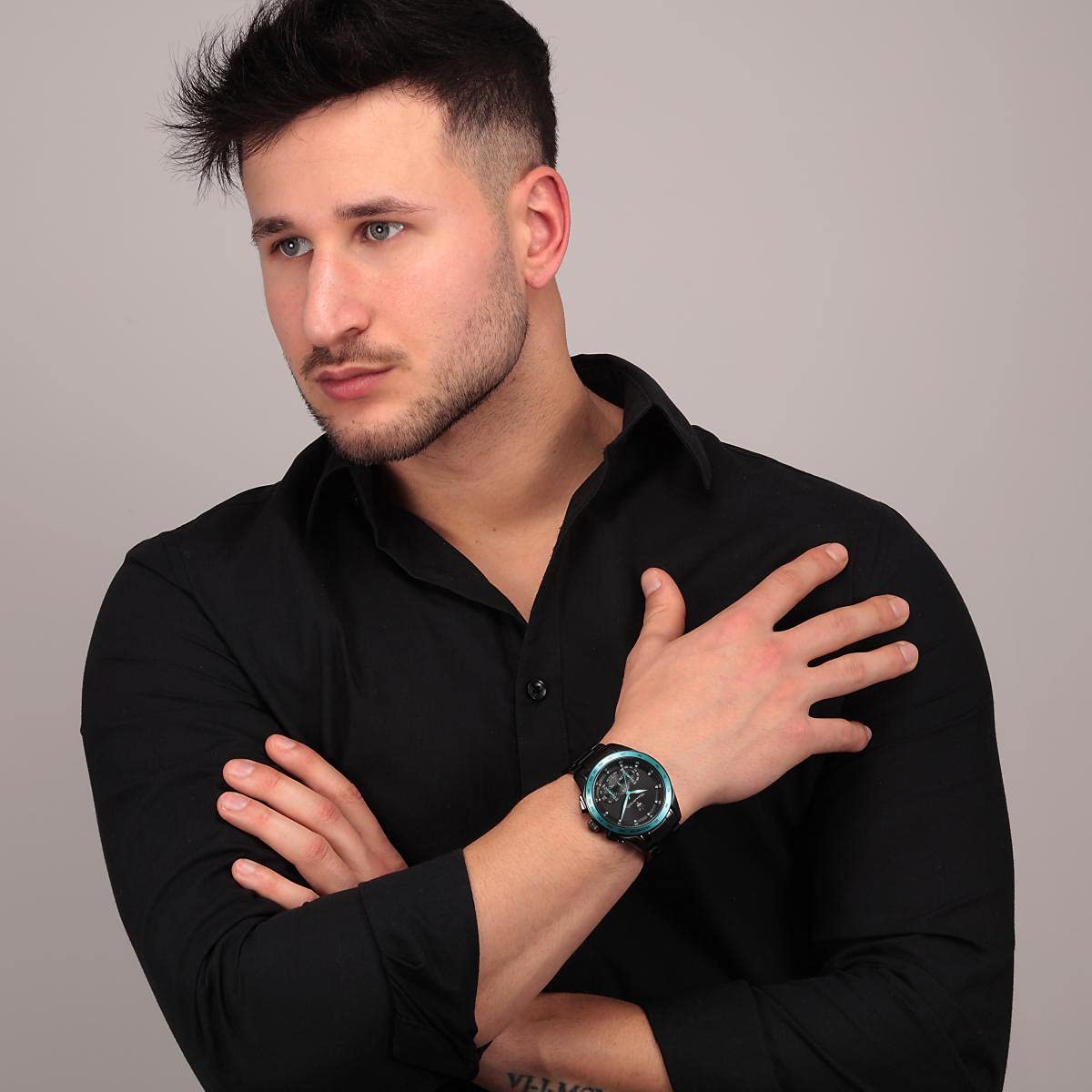 Shop Authentic Maserati Aqua Edition Quartz Precision Chronograph Black Dial Watch For Men - R8873644003 - Luxxuri