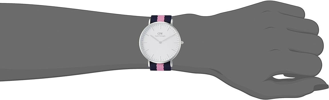 Shop Authentic Daniel Wellington Classic Winchester White Dial Two Tone Nylon Strap Watch For Women - DW00100049 - Luxxuri
