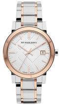 Shop Authentic Burberry The City White Dial Two Tone Steel Strap Watch for Women - BU9006 - Luxxuri
