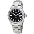 Shop Authentic Tag Heuer Aquaracer Automatic Black Dial Silver Steel Strap Watch for Men - WAY2010.BA0927 - Luxxuri