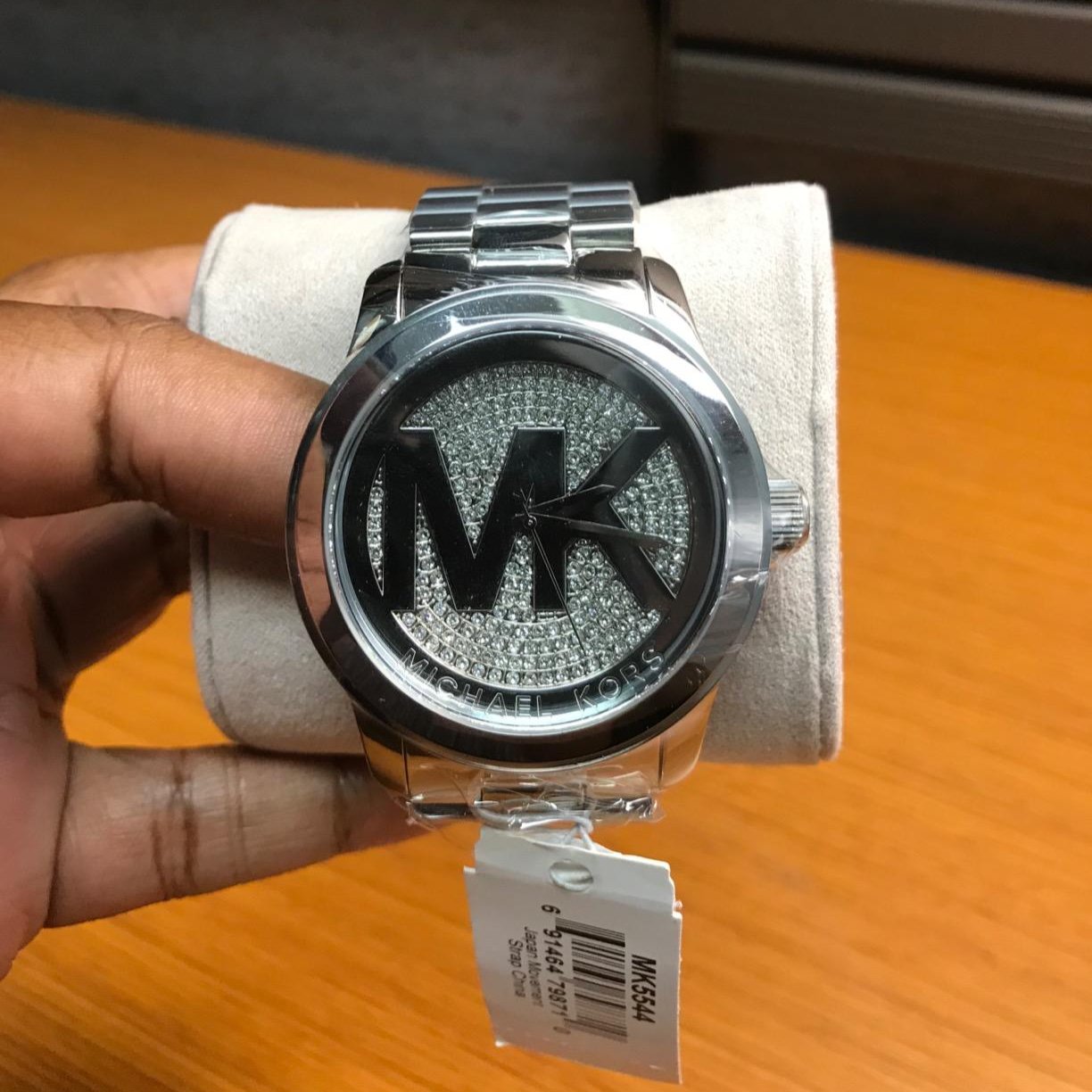 Michael Kors Runway Silver Dial Silver Steel Strap Watch for Women - MK5544