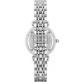 Shop Authentic Emporio Armani Gianni T Bar White Marble Dial Silver Steel Strap Watch For Women - AR11170 - Luxxuri