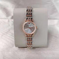 Shop Authentic Emporio Armani Gianni T Bar Grey Dial Two Tone Steel Strap Watch For Women - AR1841 - Luxxuri