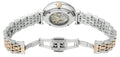 Shop Authentic Emporio Armani Gianni T Bar Silver Skeleton Dial Two Tone Strap Watch For Women - AR1992 - Luxxuri