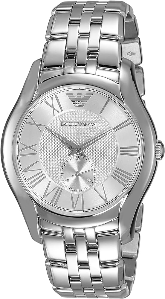 Shop Authentic Emporio Armani Classic Quartz Silver Dial Silver Steel Strap Watch For Men - AR1788 - Luxxuri