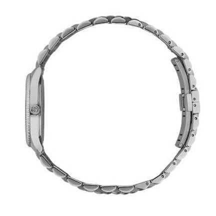 Shop Authentic Gucci G Timeless Quartz Silver Dial Silver Steel Strap Watch For Women - YA1265019 - Luxxuri