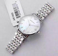 Shop Authentic Emporio Armani Classic Quartz Mother of Pearl Dial Silver Steel Strap Watch For Women - AR1602 - Luxxuri