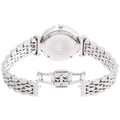Shop Authentic Emporio Armani Gianni T Bar White Marble Dial Silver Steel Strap Watch For Women - AR11170 - Luxxuri