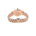 Shop Authentic Emporio Armani Gianni T Bar Black Dial Rose Gold Steel Strap Watch For Women - AR11206 - Luxxuri