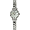Shop Authentic Emporio Armani Gianni White Dial Silver Steel Strap Watch For Women - AR1763 - Luxxuri