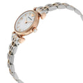 Shop Authentic Emporio Armani Gianni Mother of Pearl Dial Two Tone Steel Strap Watch For Women - AR1764 - Luxxuri