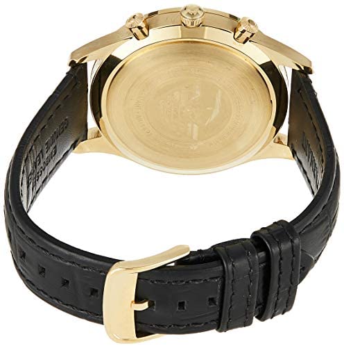 Shop Authentic Emporio Armani Classic Chronograph White Dial Black Leather Strap Watch For Men - AR1892 - Luxxuri