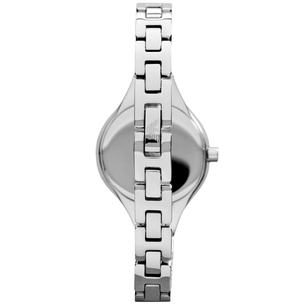 Shop Authentic Emporio Armani Quartz Silver Dial Silver Steel Strap Watch For Women - AR7361 - Luxxuri